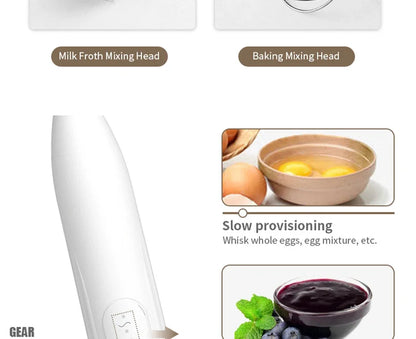 Baking Milk Stirrer Electric Beater