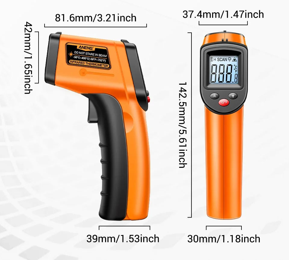 Infrared Thermometer Hygrometer