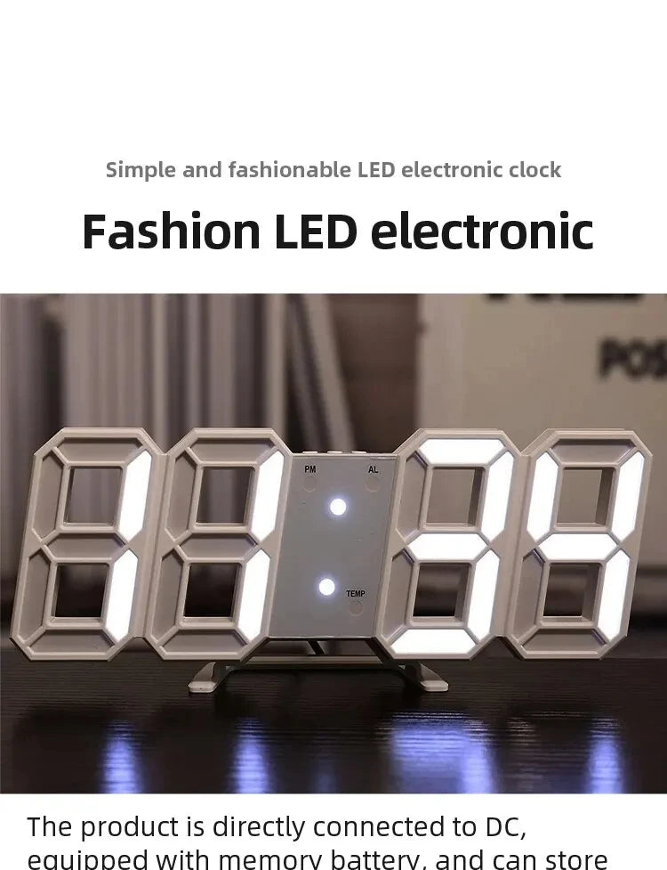 Digital Wall Clock