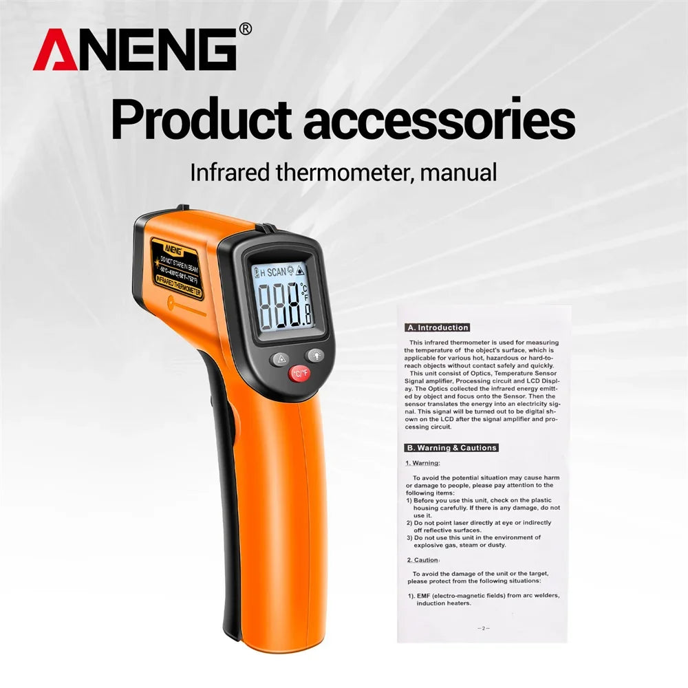 Infrared Thermometer Hygrometer