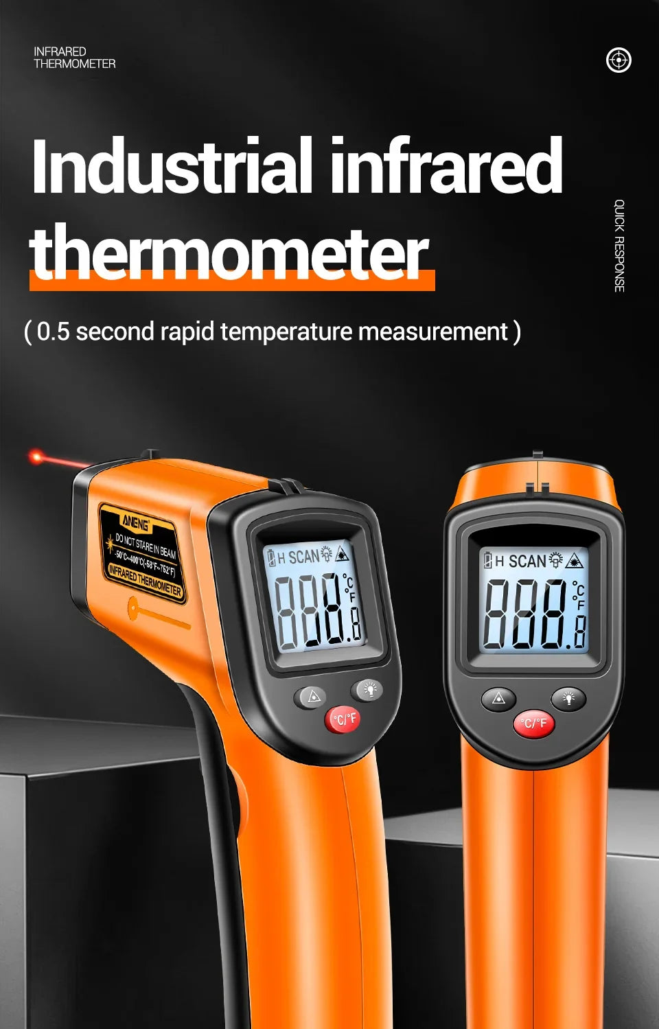 Infrared Thermometer Hygrometer