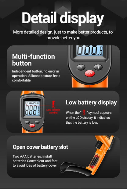 Infrared Thermometer Hygrometer