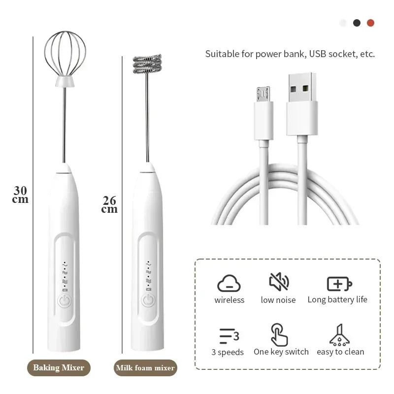 Baking Milk Stirrer Electric Beater