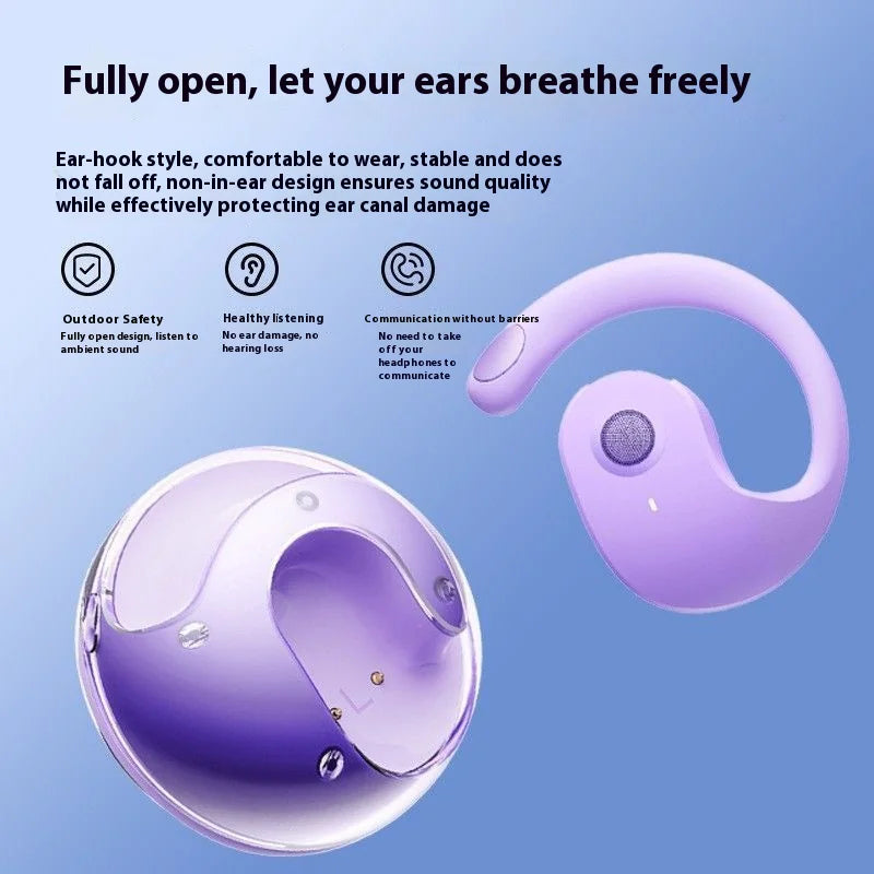 AI Translation Small Coconut Ball Wireless Bluetooth Headset